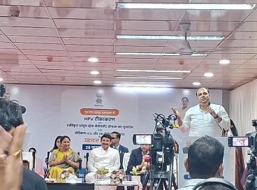 HPV Vaccine Launch in Delhi by Hon'ble Chief Minister & Hon'ble Health Minister on 28 Feb 2026