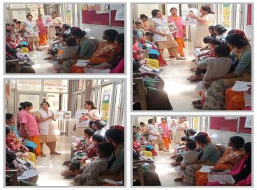 Anaemia screening Camp at AyAM Sarojini Nagar, New Delhi district