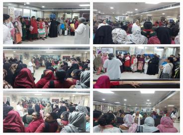 SNSPA Counseling of Pregnant women for proper diet and screening of Anaemia in pregnancy at Lok Nayak Hospital on 30-09-2025