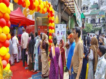 SNSPA Health Camp at AyAM Khazuri Khas, North East District on 01-10-2025