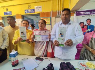 Health Camps, AyAM Madipur, West District visited by Hon'ble MLA Shri Kailash Gangwal