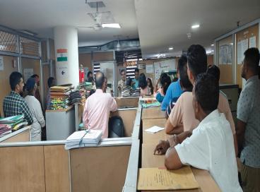 Swachta Pledge at Dte of Family Welfare, GNCTD