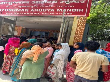 MEGA HEALTH CAMP AT AAM SULTANPURI NWD