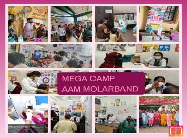 Specialist camp at AyAM Molarband