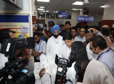 SNSPA Inauguration by Hon'ble Minister Manjinder Singh Sirsa and Hon'ble Jyoti Raje Scindia