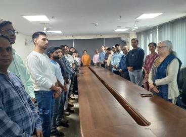 Commemoration of 150 Years of Vande Mataram at DFW(Click on photo to see all photos)