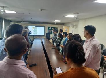 Singing of Vande Mataram Song-Commemoration of 150 Years of Vande Mataram